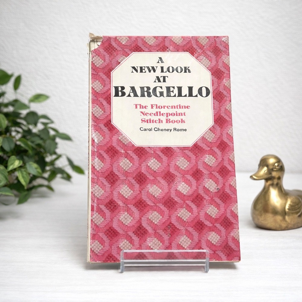 A New Look at Bargello The Florentine Needlepoint Stitch Book Carol Cheney Rome‎